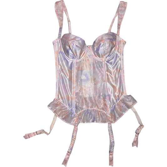 Pastel foral corset