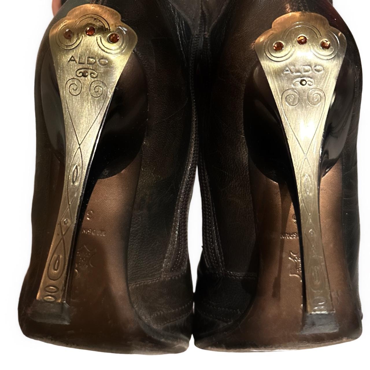 Vintage Patchwork Boots