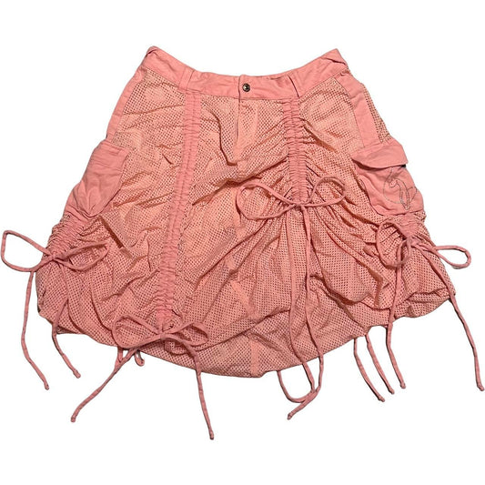 Baby Phat Mesh And Bow detail skirt
