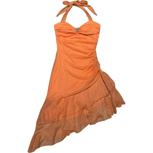 Asymmetrical Sparkle Dress