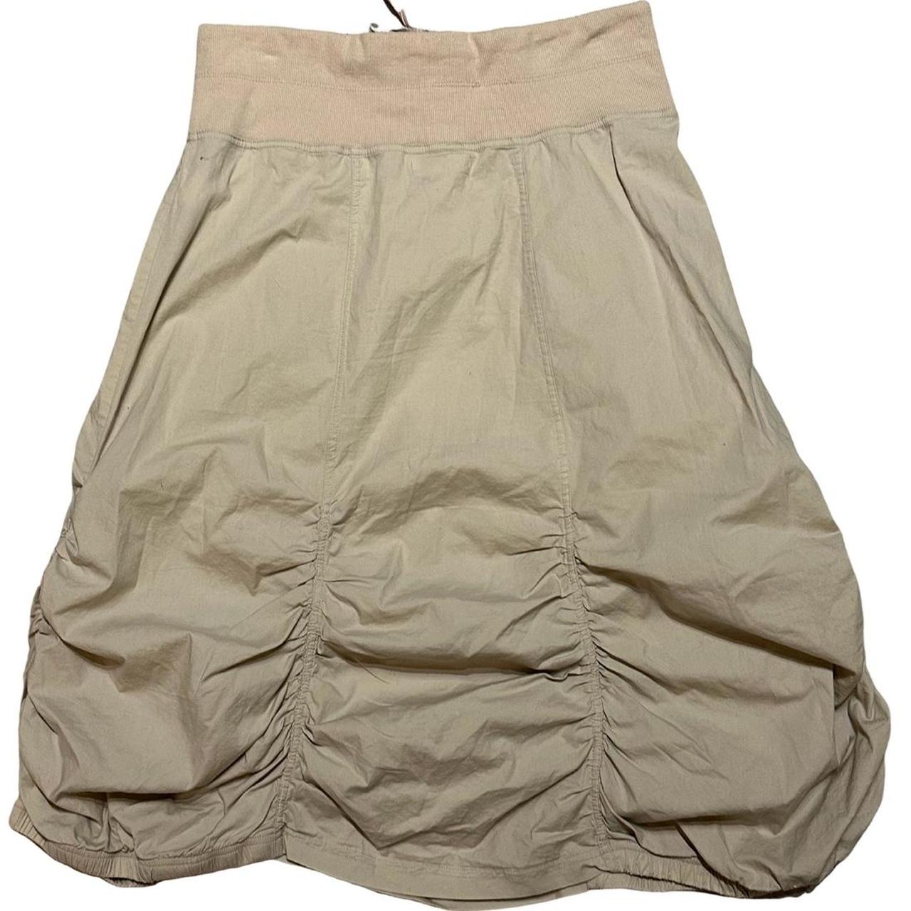 Rouched Detail Cargo Skirt
