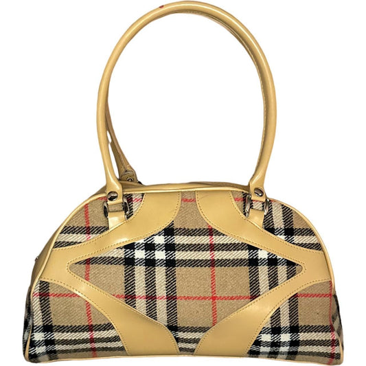 Burberry Inspired Y2K Bowling Bag