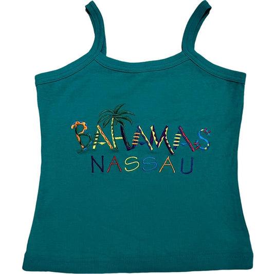 Vintage Bahamas Embroidered Graphic Tank