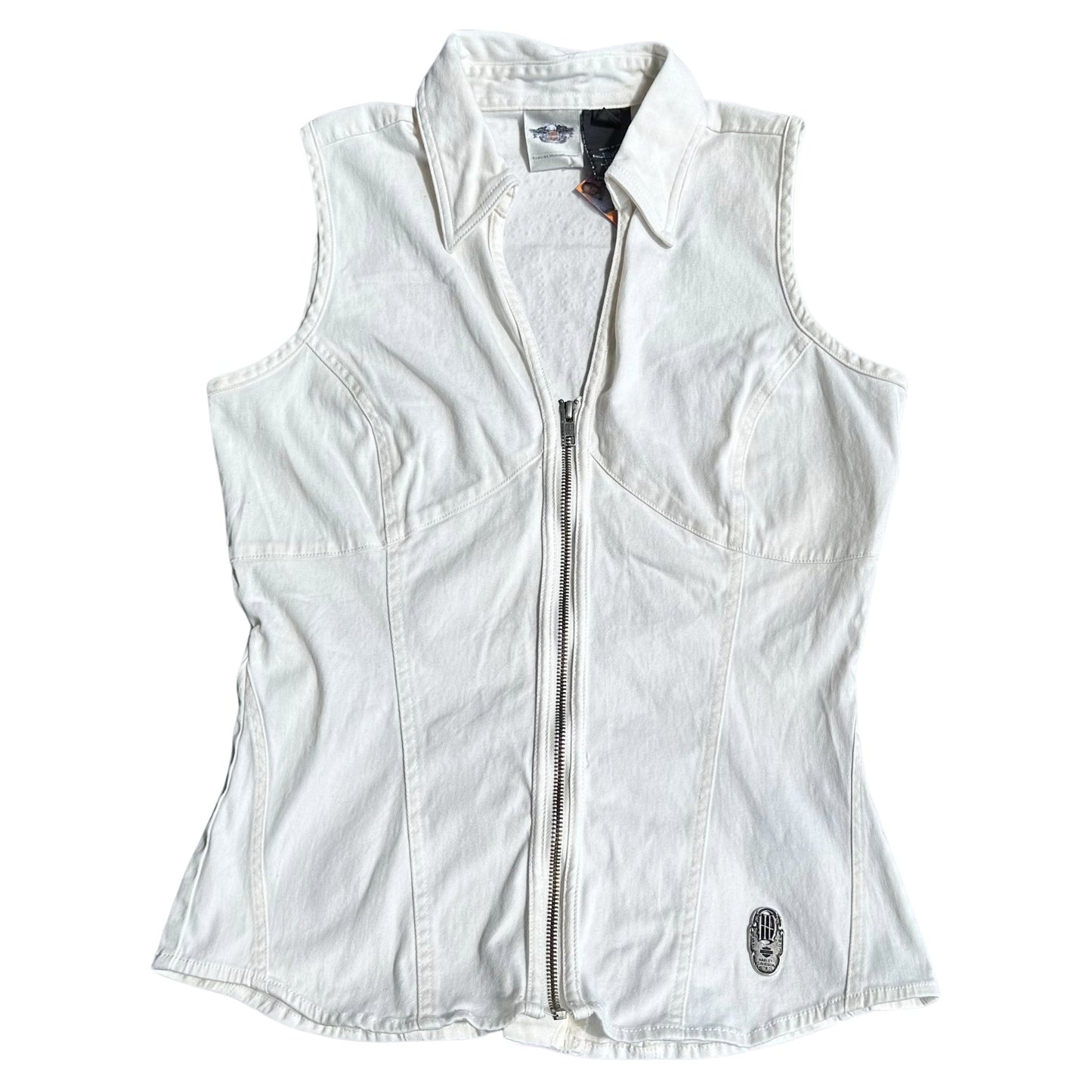 Harley Davidson lace up vest