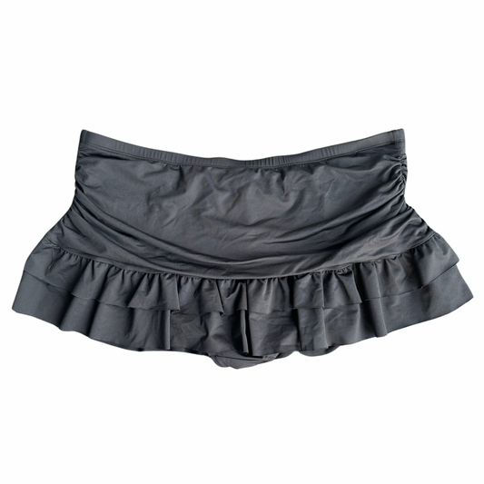 Ruffle micro mini skort