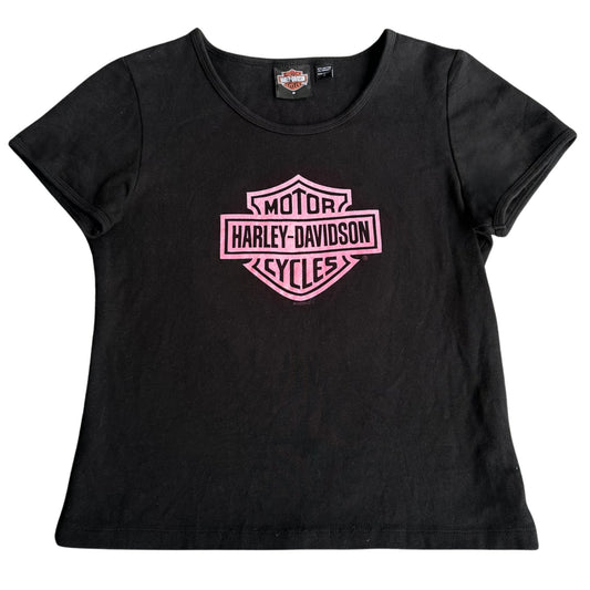 2005 sparkle Harley baby tee