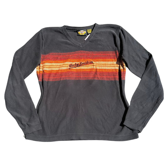 Striped Harley Davidson knit